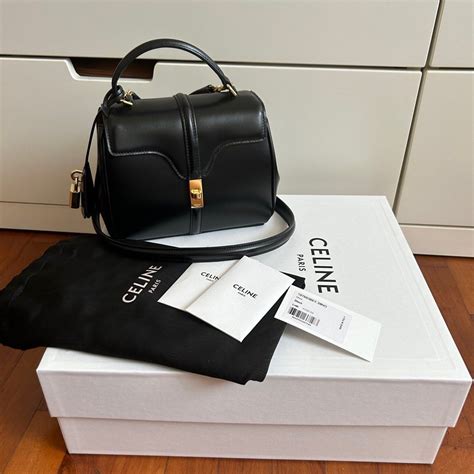 celine clothing ebay|Celine 16 bag used.